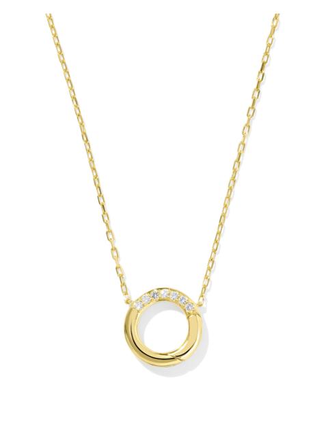 KENDRA SCOTT Brittany 18k Gold Vermeil Pendant Necklace