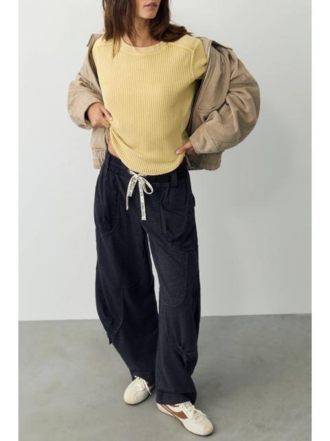 FREE PEOPLE We The Free Onset Knit Pull-On Cargo Pants