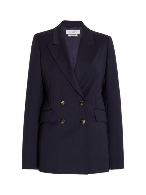 GABRIELA HEARST Angela Blazer in Dark Navy Wool