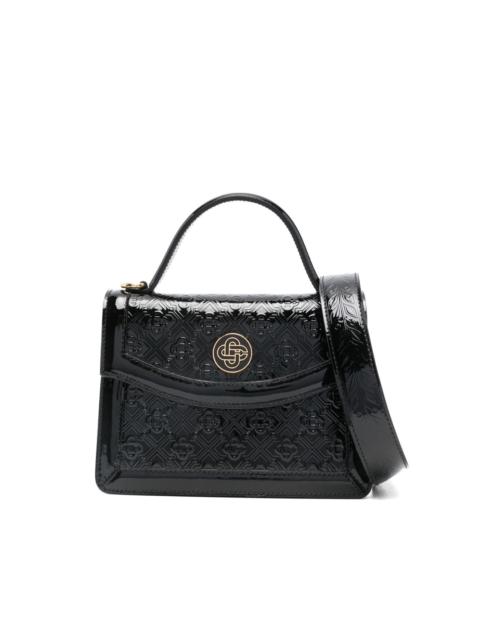 CASABLANCA logo-embossed shoulder bag