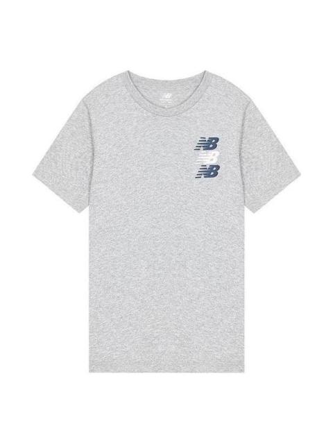 New Balance New Balance Triple Logo T-shirt 'Grey' MT21905-AG