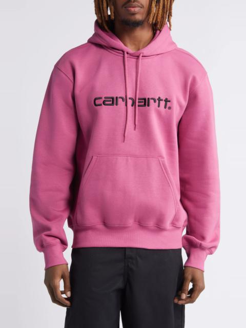 Logo Embroidered Hoodie