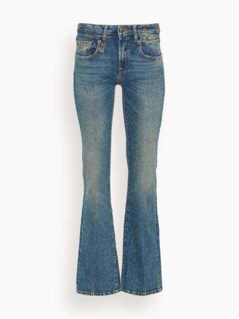 Boy Flare Jean in Kelly Stretch