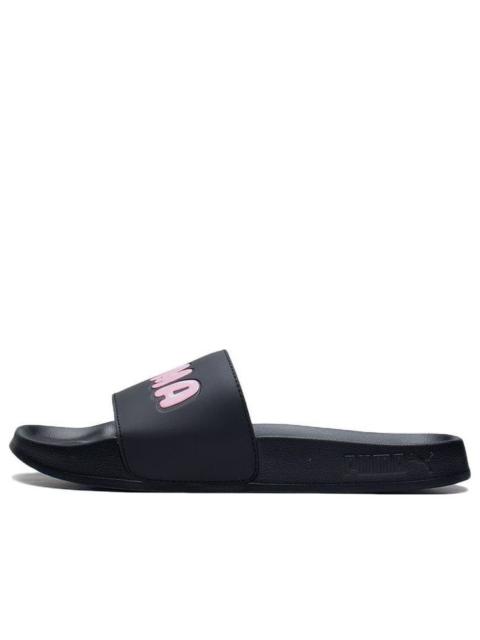 (WMNS) PUMA Leadcat 2.0 Logo Slide 'Black' 387234-02