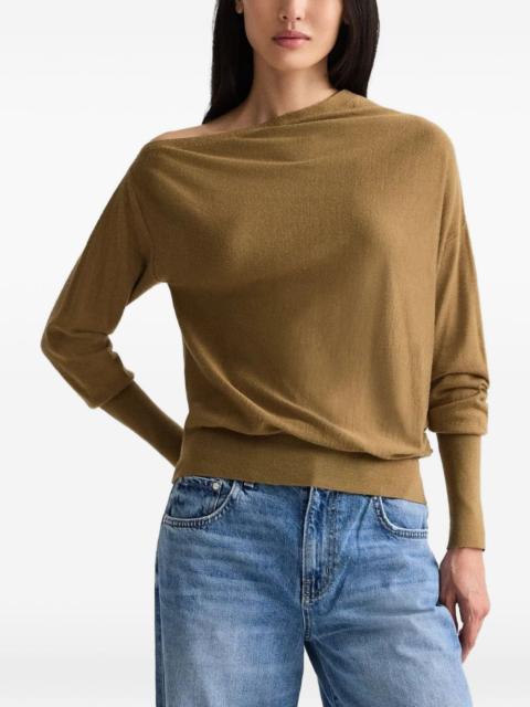 TWP Cold Shoulder jumper