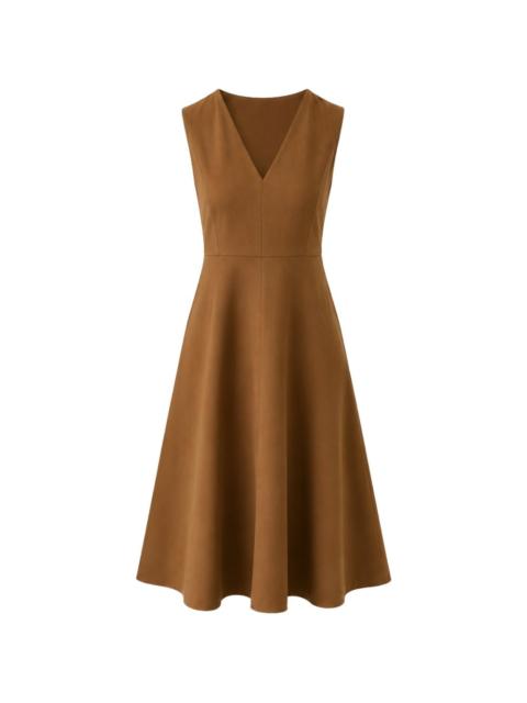 Max Mara sleeveless A-line midi dress