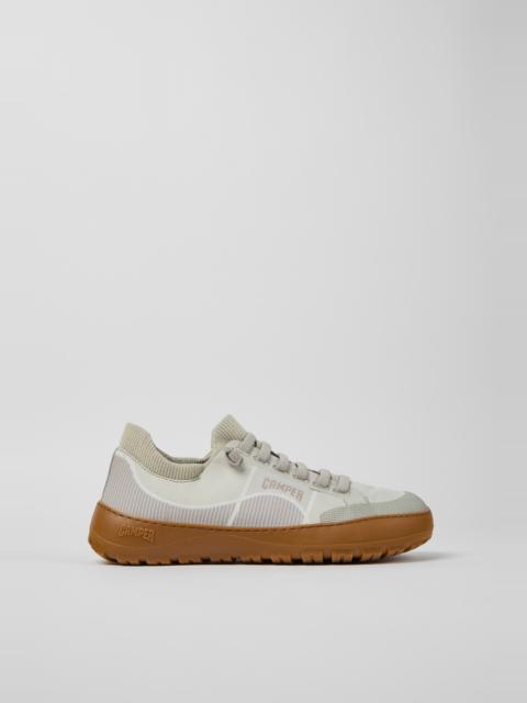 CAMPER Peu Serra Beige Recycled PET Engineered Materials Sneakers for Men.