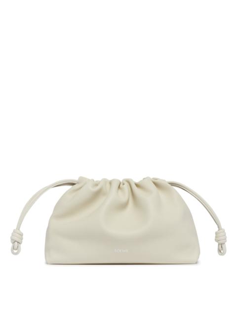 Loewe White Medium Flamenco Purse
