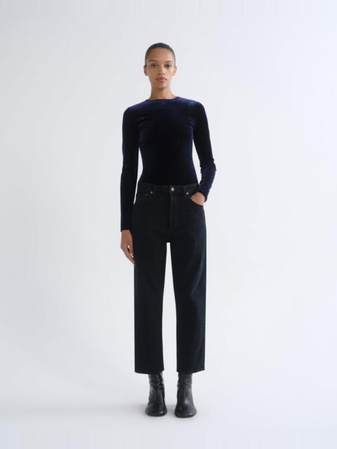 AGOLDE 90'S CROP MID RISE STRAIGHT IN CRUSHED