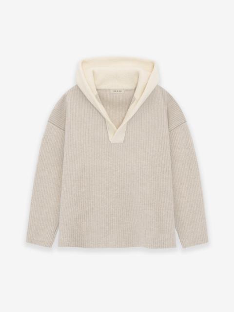 Fear of God Wool V-Neck Hoodie