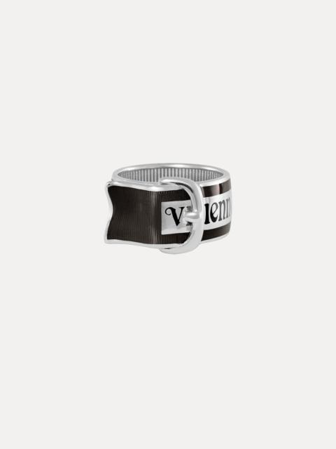 Vivienne Westwood ENAMEL BELT RING