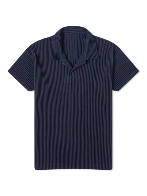 ISSEY MIYAKE Homme Plissé Issey Miyake Pleated Polo Shirt