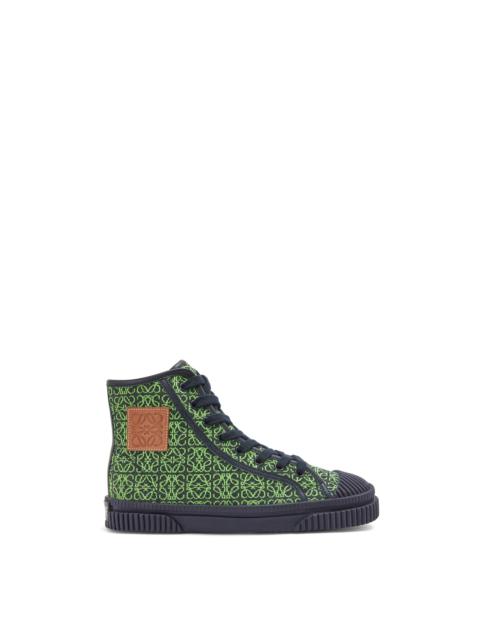 Loewe High tops in Anagram jacquard