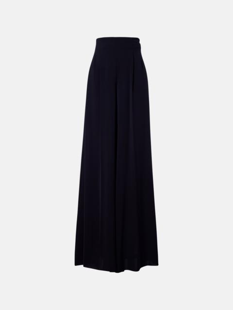 Max Mara High-rise cady wide-leg pants