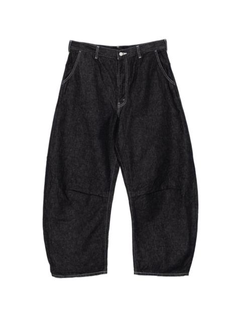 Comme des Garçons Homme contrast stitch trousers