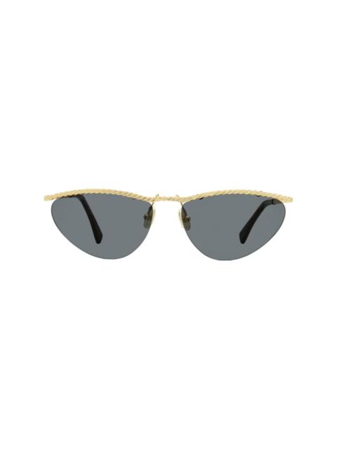 Lanvin twist-detaling cat-eye sunglasses