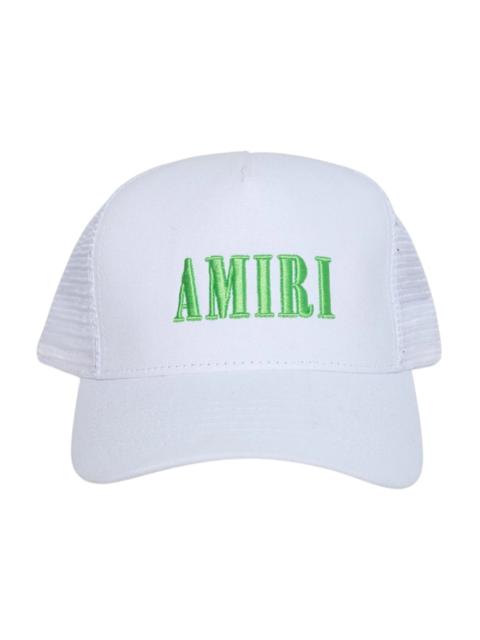 AMIRI AMIRI Core Logo Trucker Hat White/Lime