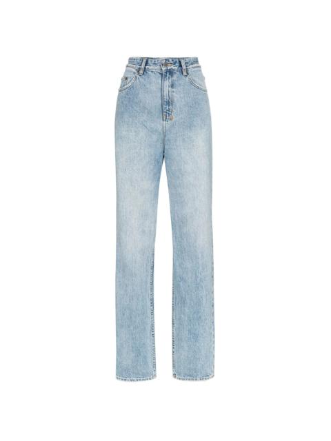 Ksubi playback high-waisted straight leg jeans