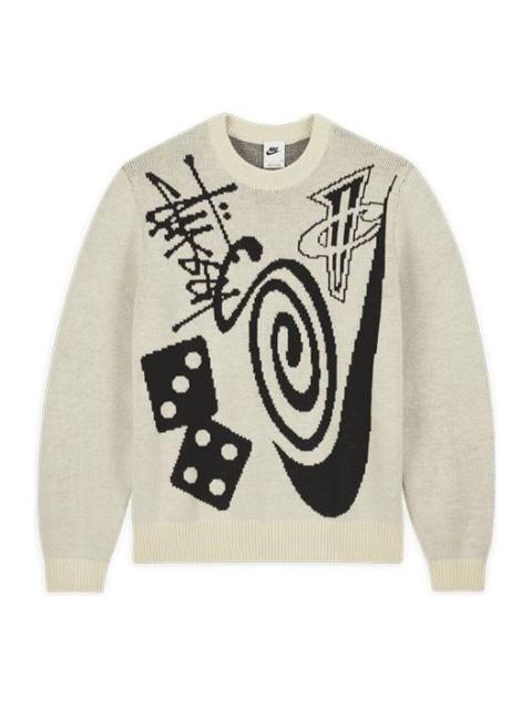 Nike Nike x Stussy Icon Knit Sweater 'Natural' DR2893-238