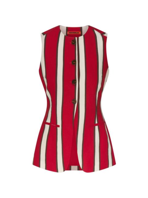 SIMONMILLER Del Mar striped top