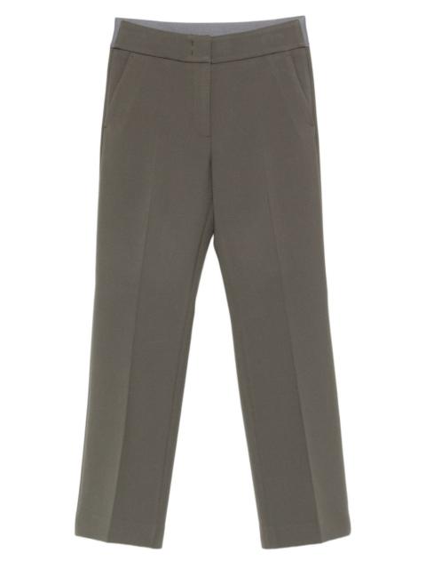 PESERICO flat-front side-pocket trousers