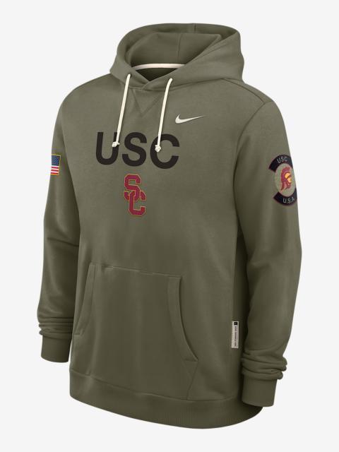 Nike USC 2025 Military Appreciation Men's Nike Dri-FIT College Pullover Hoodie