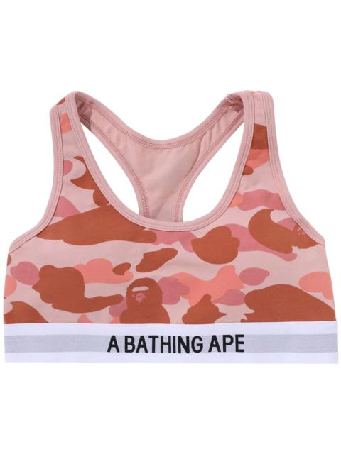 A BATHING APE® BAPE 1st Camo Sport Bra 'Pink'