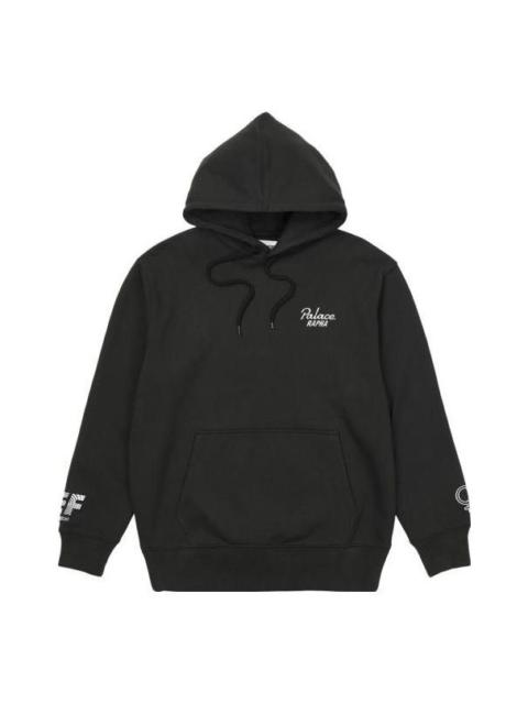 PALACE Palace X Rapha Logo Hoodie 'Black' PAL-SS22-160