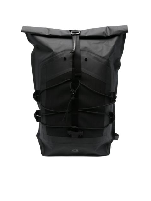C.P. Company roll-top strap backpack