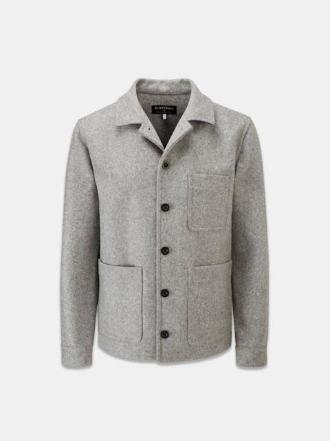 Men's Moss Donkey Jacket Silver