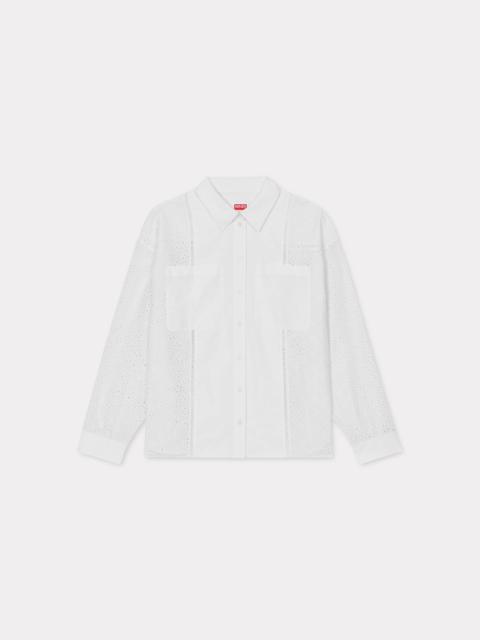 KENZO 'KENZO Boke Flower Broderie Anglaise' oversized shirt