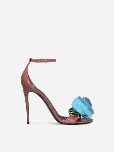 Dolce & Gabbana Patent leather sandals