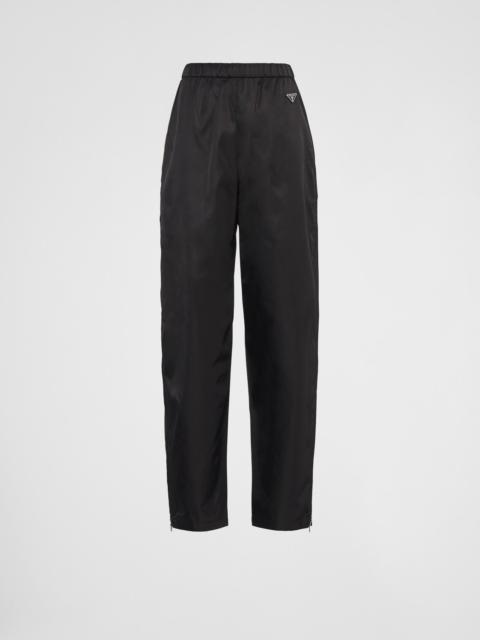 Prada Re-Nylon wide-legged joggers