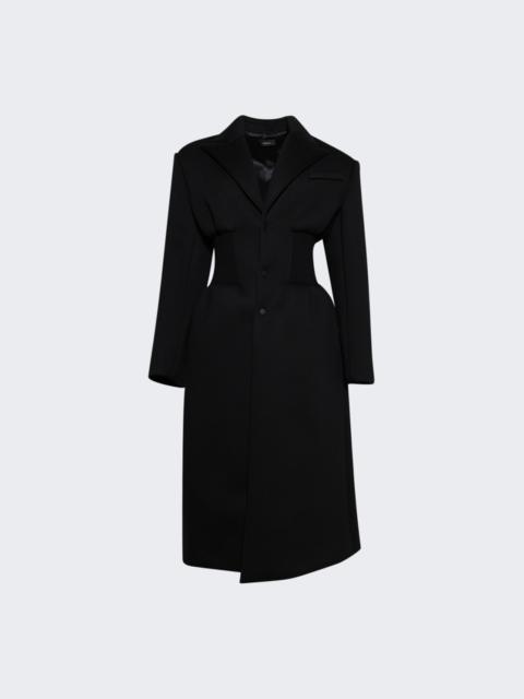 WARDROBE.NYC Bonded Single Breasted Coat Black