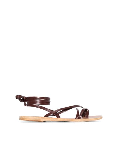 ANCIENT GREEK SANDALS Morfi leather sandals