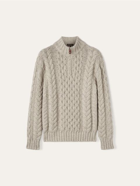 Loro Piana Valduggia Half-Neck Sweater