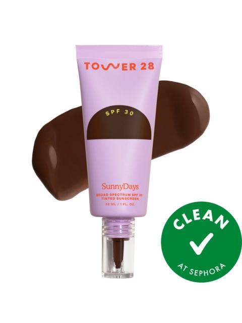 Tower 28 Beauty SunnyDays Skin Tint with Mineral Zinc SPF 30