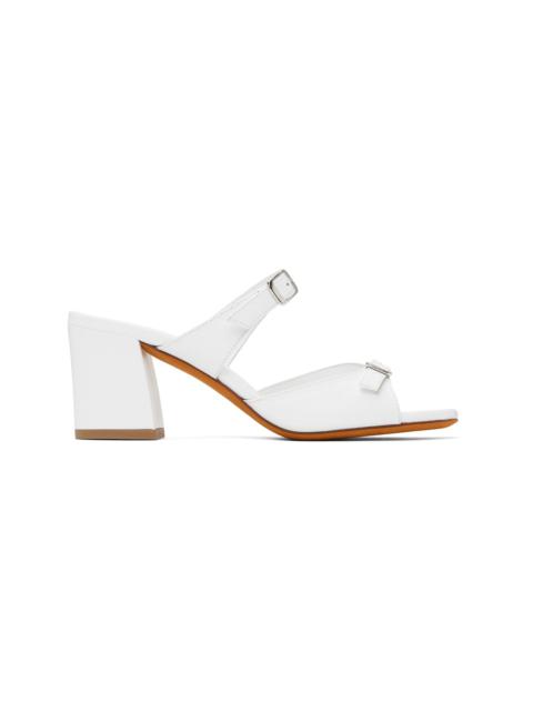 MARYAM NASSIR ZADEH White Una Heeled Sandals
