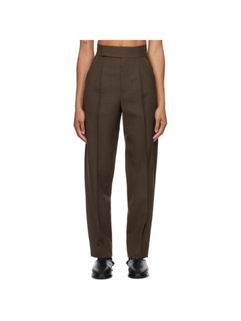 Fear of God Brown Tapered Trousers