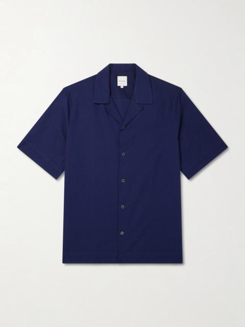 Paul Smith Camp-Collar Cotton-Seersucker Shirt