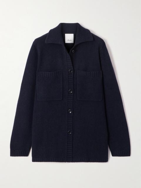Allude Wool And Cashmere-blend Cardigan