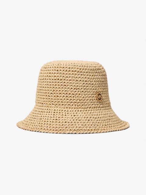 MICHAEL KORS Crocheted Bucket Hat