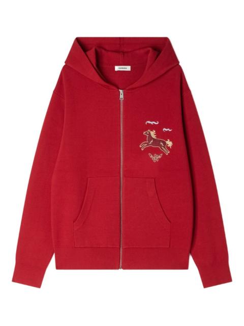 Sandro zip-up hoodie