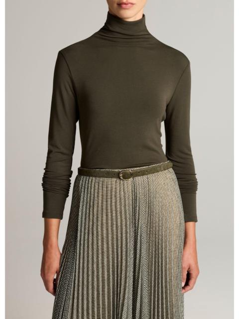 Vince Essential Long-Sleeve Turtleneck Top