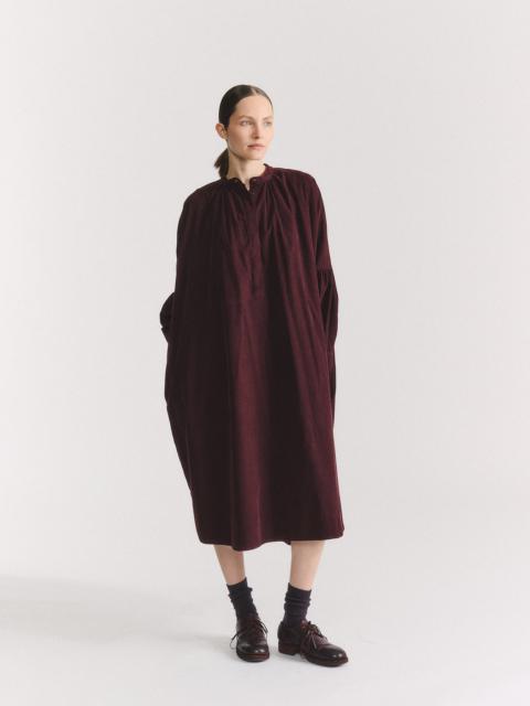 CASEY/CASEY 1901 DRESS - PIN CORD - BURGUNDY