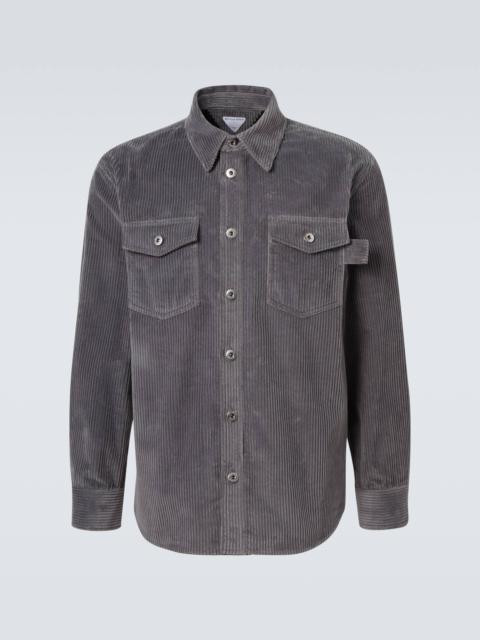 Bottega Veneta Matt cotton corduroy shirt