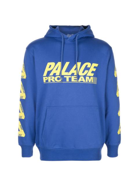 PALACE logo print drawstring hoodie