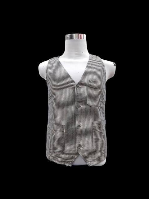 Other Designers Designer × Katharine Hamnett London - Katherine HAMNETT Striped Waistcoat Vest