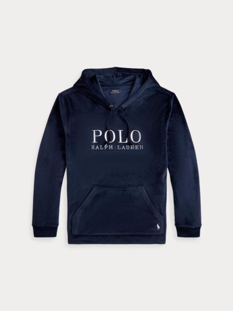 Polo Ralph Lauren Plush Velour Sleep Hoodie