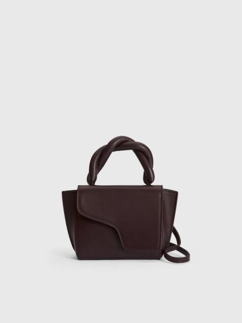 ATP ATELIER Montalbano Walnut Leather/Nappa Mini handbag